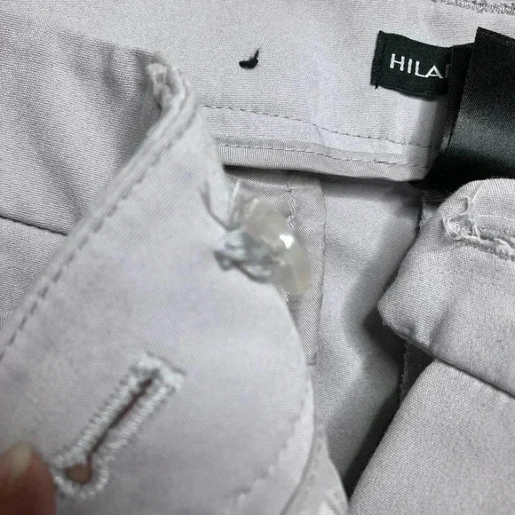 Hilary Radey Dress Pants Ankle Length Light Grey Size 8 - Picture 11 of 16